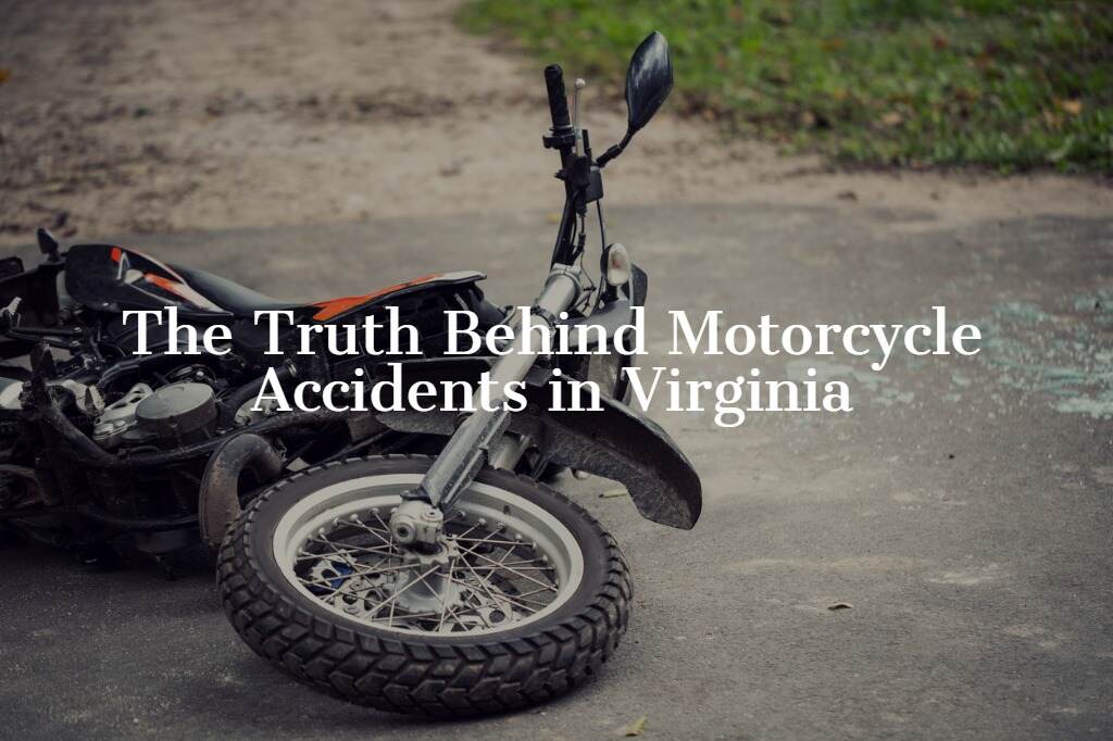 accident motorcycle on the road